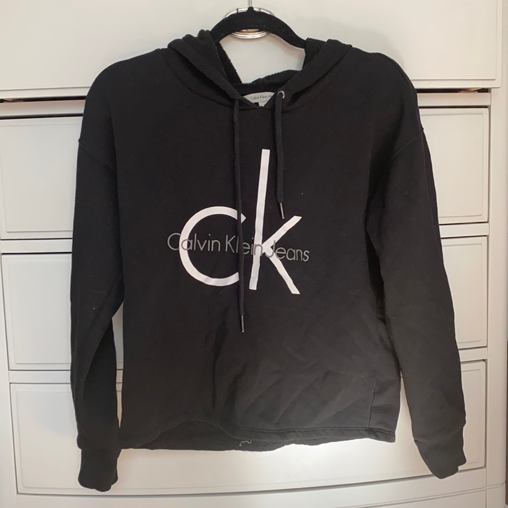 Crop CK hoodie